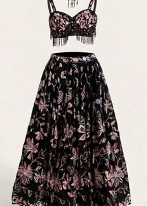 Embroidered Lehenga Choli Set