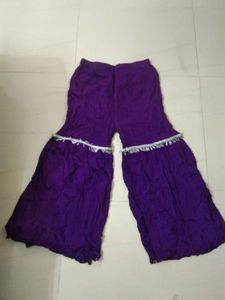 Embroidered Purple dress