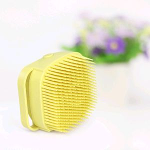 SiLICON MASSAGE BATH BRUSH HAIR, SCALP &amp; BATHING