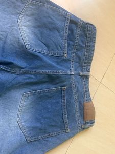 Wide Leg Denim Jeans