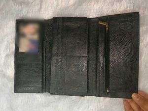 Classic Black Leather Wallet