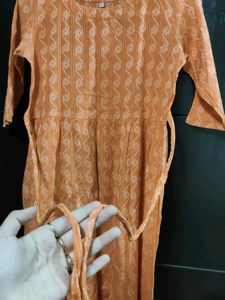 Orange Maxi Dress