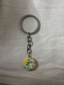 Cute Donut Keychain