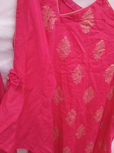 Megenta Sharara Set