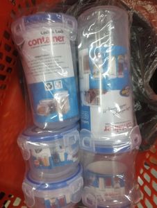 Plastic Container Set of 5
