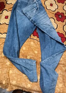 Blue Wash Relaxed Fit Jeans