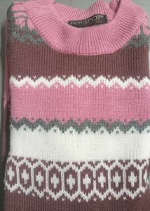 Cozy Fair Isle Knit Sweater