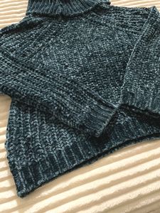 Velvet Wool Knitted Pullover