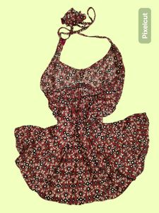 Backless Short Kurti