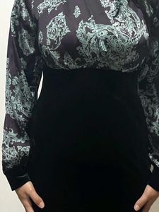 Elegant Patterned Dress