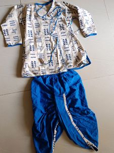 Beautiful Kurta Pjama Set For Kids Pure Cotton