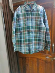 NEW GANT Plaid Button-Down Shirt