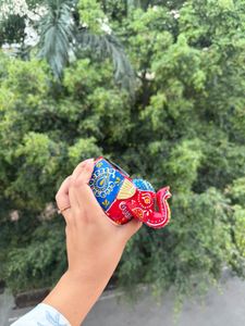 Hand-Painted Elephant Showpiece