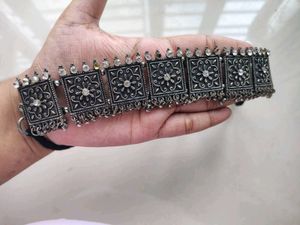Oxidized Silver Necklace