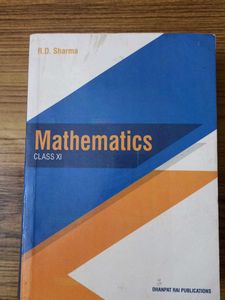 R.D. Sharma Mathematics - Class XI