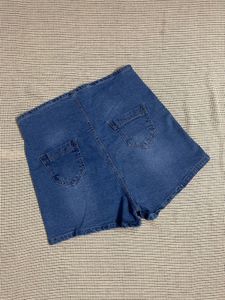 High Waisted Denim Shorts