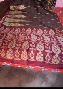 Elegant Silk Blend Saree
