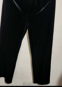 Black Silk Legging Plazo For 32 Waist