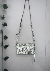 Floral crossbody bag