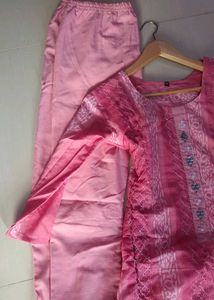 Pretty Pink Kurti Set