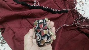 Maroon Anarkali Kurta