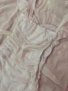 Elegant White Ruched Mini Dress