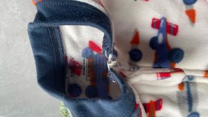 Cozy Footed rompers- pack of 3