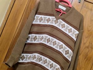Men's Casual V-Neck Sweater