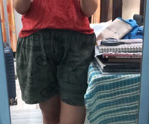 Graphic Print Lounge Shorts