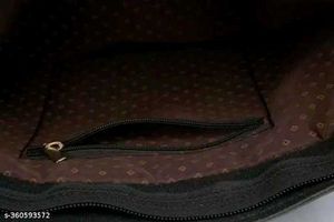 Stylish Tote Bag with Scarf Accent