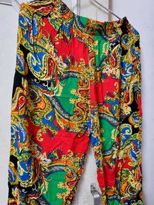 Boho Patterned Harem Pants