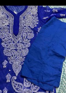 Chikankari Kurti With Inner