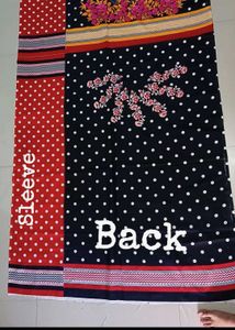 Beautiful Floral Print Dress Material with duppta