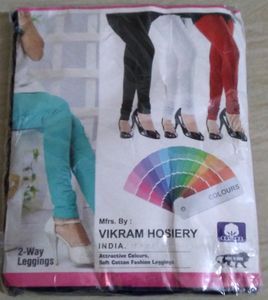Comfortable navy blue Cotton Leggings