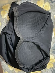 Black Square Neck Crop Top