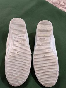 Addison White Canvas Sneakers