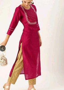 Varanga Women Embellished Straight Kurta