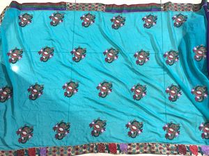 Gotta Patti Embroidered Saree
