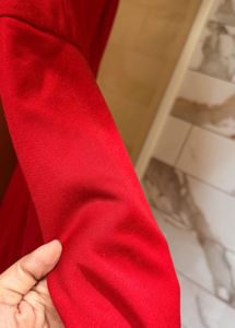 Red Sleeveless Fit &amp; Flare Dress