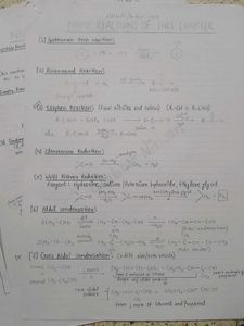Organic Chemistry Short Notes - CBSE Class XII