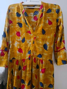 Printed Kurta With Free Gift🎁