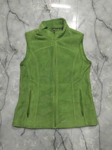 Eddie bauer Green Fleece Vest - Great Layering Pie