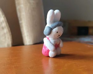 Miffy with Headphones Desk Buddy 🎧🩷