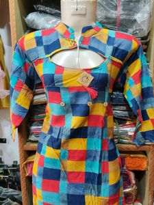 🆕Reyon Long Round Kurti