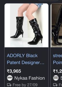 ‼️BRAND NEW‼️ADORLY Knee-High Heeled Boots