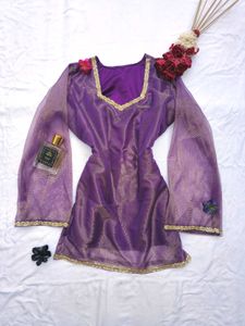 Two tone Organza Chic set 💜
