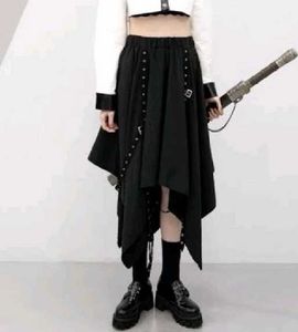 Gothic Asymmetrical Skirt