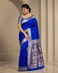 Trending New muniya paithani saree