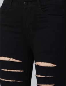 Black Ripped Skinny Jeans