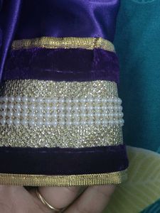blouse with skirt &amp; saree